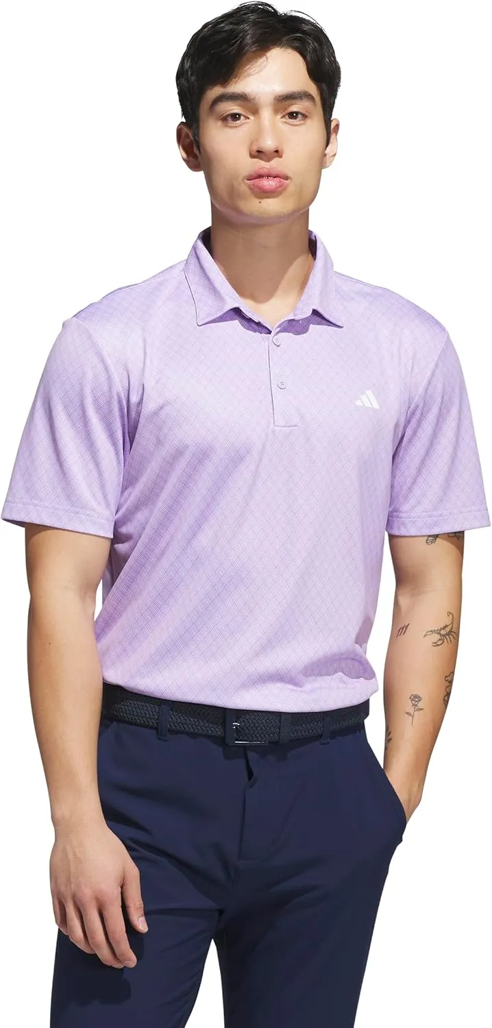 adidas Men's Allover Print Polo Shirt