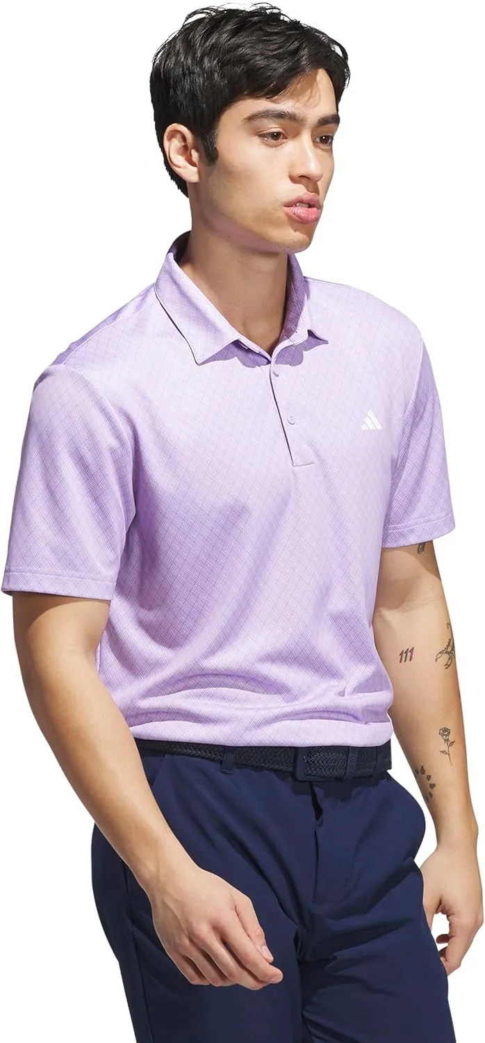 adidas Men's Allover Print Polo Shirt
