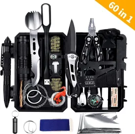 Antarctica Emergency Survival Gear Kits 60 In 1 - Ultimate Preparedness