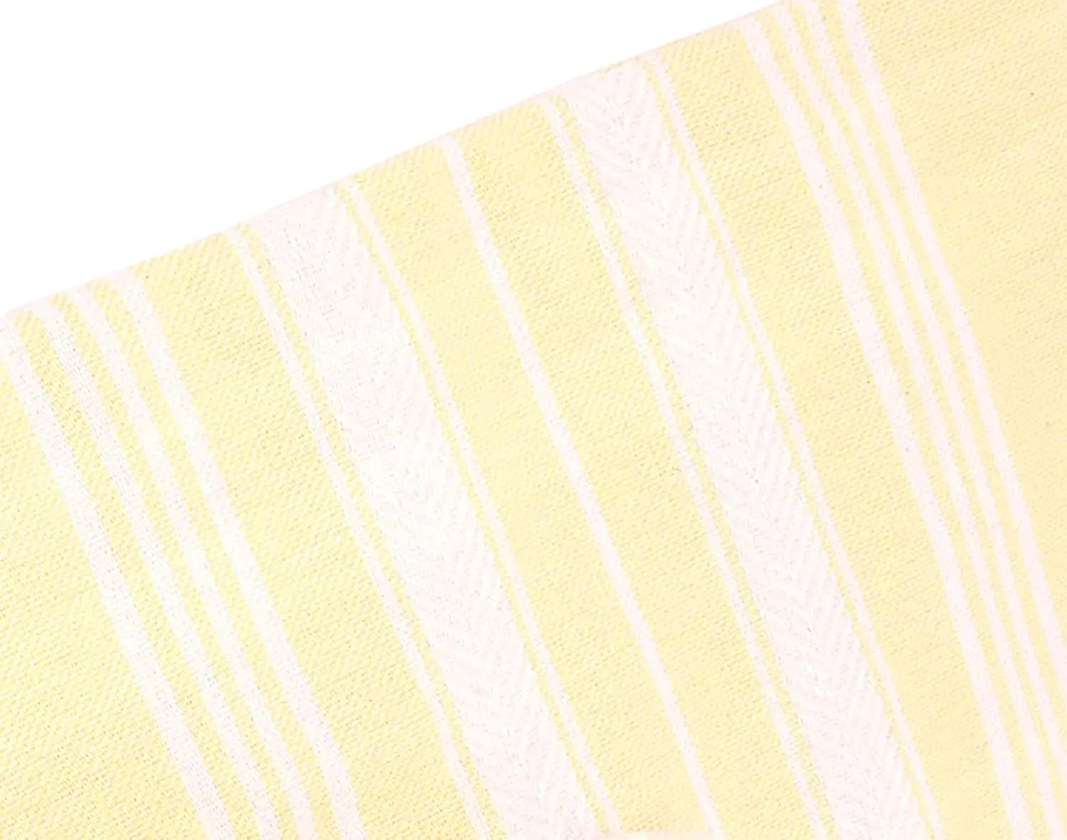 Bazaar Anatolia Turkish Beach Towel 100% Cotton Bath Towels Oversized Quick Dry Boho Farmhouse Fall Decor Sheets Bathroom Towels Sand Free Camping Blanket 71x39 inches - Stripe Yellow