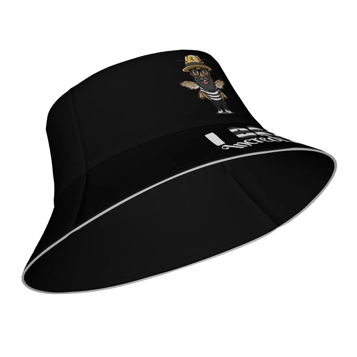 Blk Insct Famili HC_T21 Reflective Bucket Hat