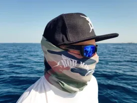 BOB MARLIN GEAR Face Shield Bob Camo Forest