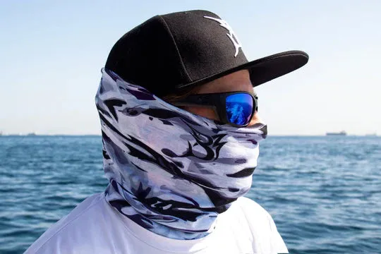 BOB MARLIN GEAR Face Shield Grey Storm