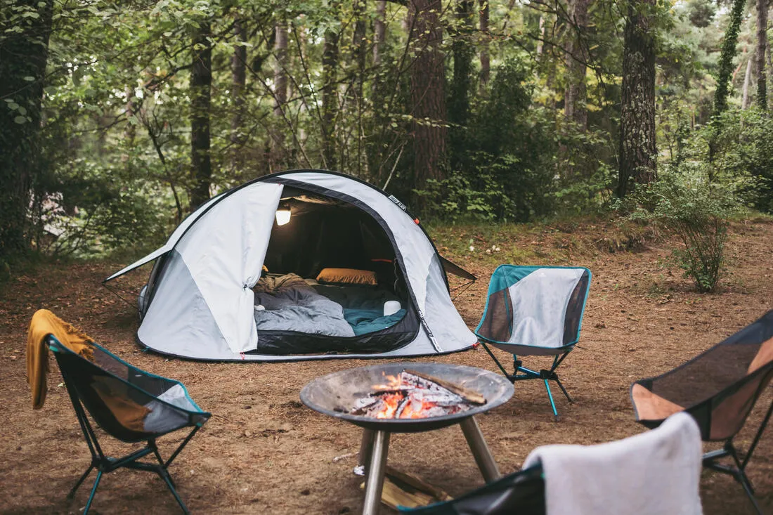 Camping tent 2 Seconds - 3-Person - Fresh&Black