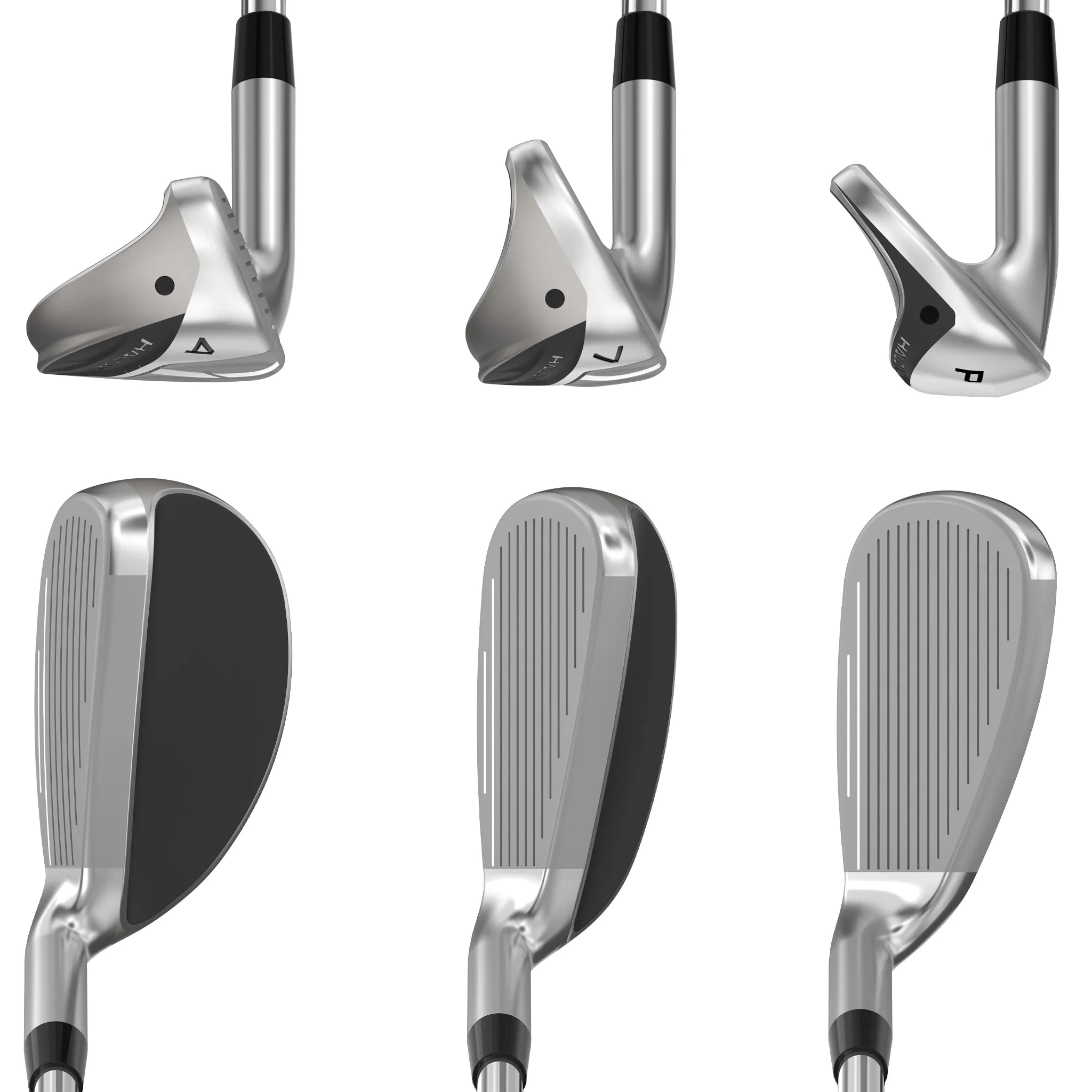 Cleveland Halo XL Full-Face Irons Steel LH