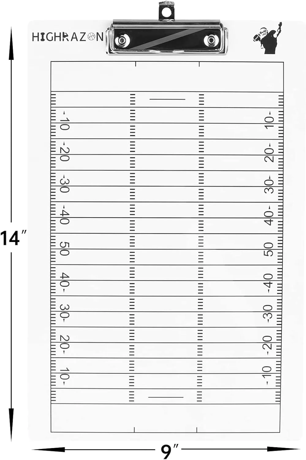 Coaches Clipboard,White Double-Sided Dry Erase Coach Clipboard,Whiteboard for Coaches,Baseball,Soccer,Football,Basketball,Volleyball Lineup White Board with Marker for Coaches Gift