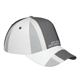 DCYG Grey, Light Grey, & White S24 Curved Brim Baseball Cap (AOP)