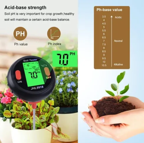 Digital Soil PH Meter Tester
