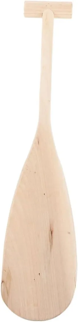 DOITOOL Wood for Boats Lightweight Paddle for River Boating for Beginners Sturdy Wooden Sports and Rafting Activities