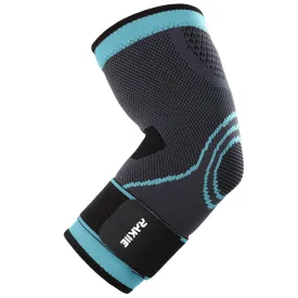 Elbow Support Brace for Men and Women, 2 Pack Elbow Compression Sleeve, Elbow Brace for Tendonitis and Tennis Elbow, Elbow Sleeve Reduce Joint Pain for Tennis, Golfer, Workouts Blue (L)