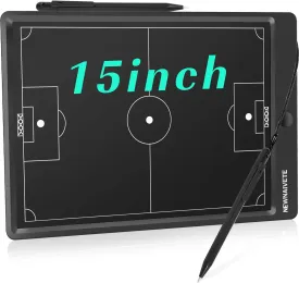 Electronic Football Coach Board - LCD Soccer Tactical Coaching Board with Stylus Pen for Football Coach Marker Training Writing Tablet