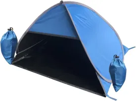 Fixable Small Pop Up Beach Tent Included Two Sand Bags,Mini Head Beach Tent Sun Shelter,Instant Dog Beach Shade for Puppy or Other Small Pets