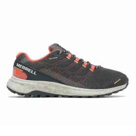 Fly Strike-Black/Tangerine Mens Trail Running Shoes