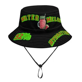 Formula All Over Print Bucket Hats with Adjustable String