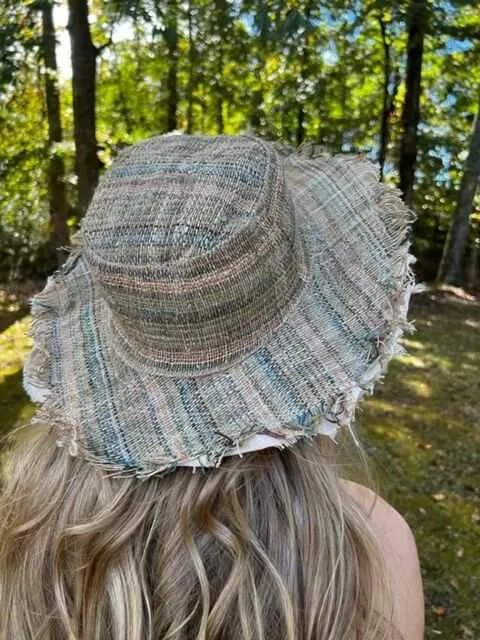 Hemp Boho Beach Bum Hippie Sun Hat