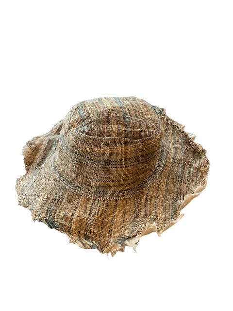 Hemp Boho Beach Bum Hippie Sun Hat