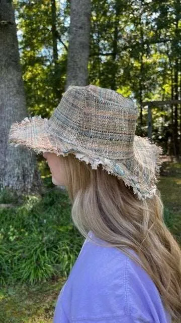 Hemp Boho Beach Bum Hippie Sun Hat