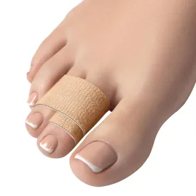 Homergy Hammer Toe corrector for Women and Men, 4 Pack, (Next Generation), FSA HSA Eligible, Reusable Fabric Buddy Wraps for Broken Toes, Hammertoe Corrector