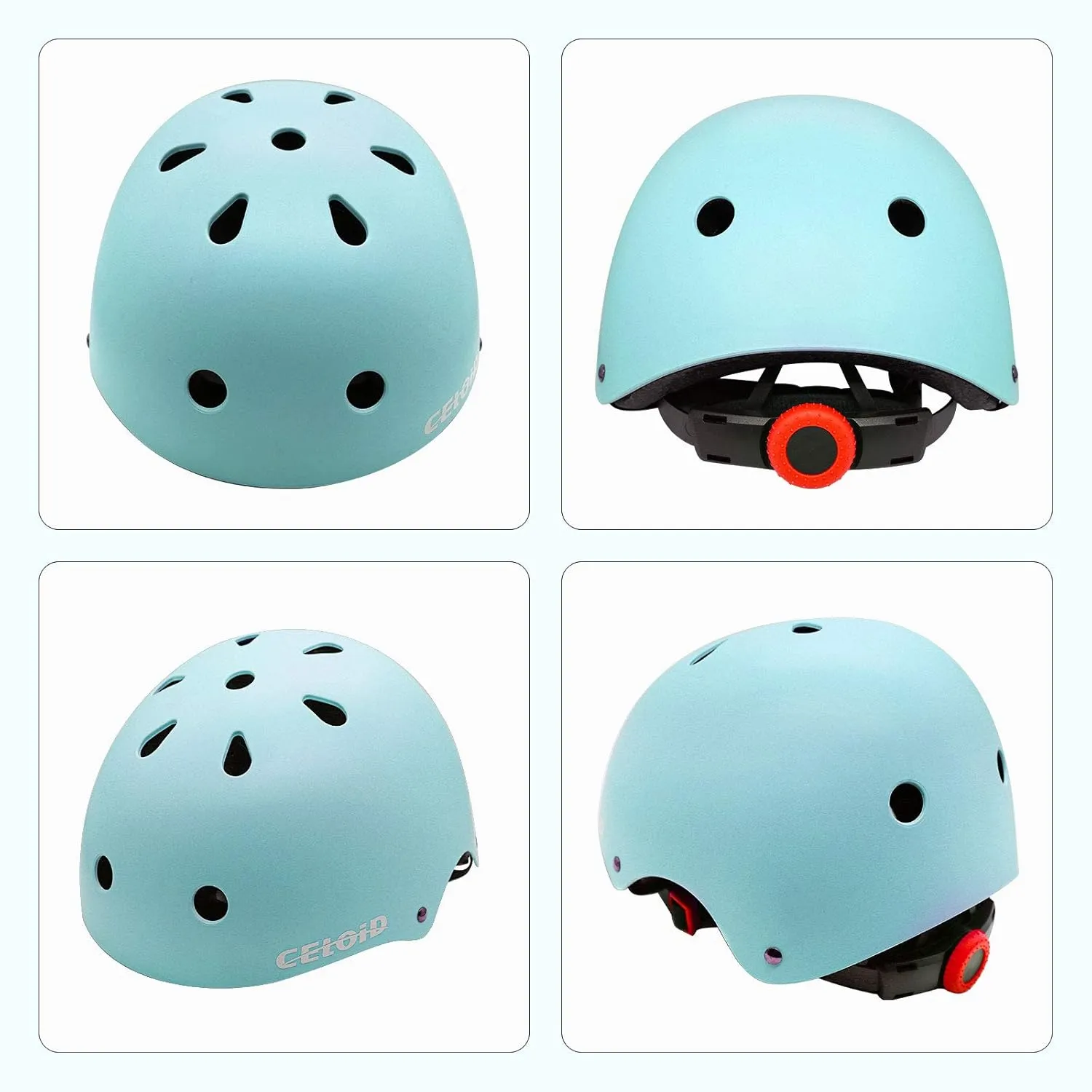 Kids Bike Helmet,Toddler Skateboard Helmets for Ages 2-3-5-8-14 Years Boys GirlsAdjustable Multi-Sport Bicycle Skateboarding Football Roller Skating Scooter Rollerblade Balance Bike Helmet