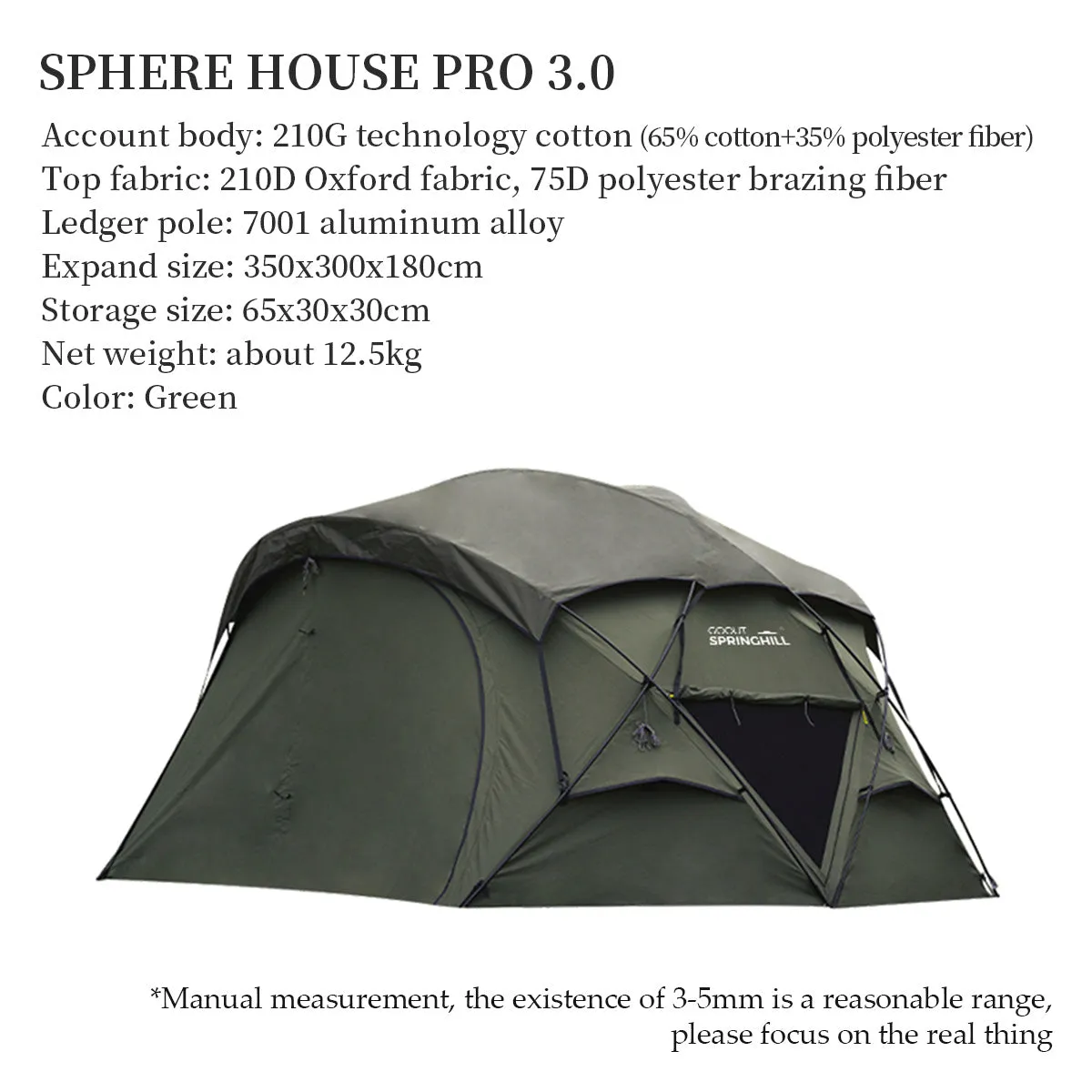 Kunlun Cotton Camping Tent Pro 3.0