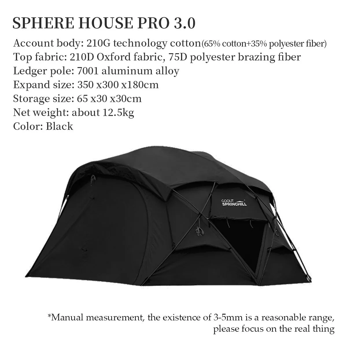 Kunlun Cotton Camping Tent Pro 3.0