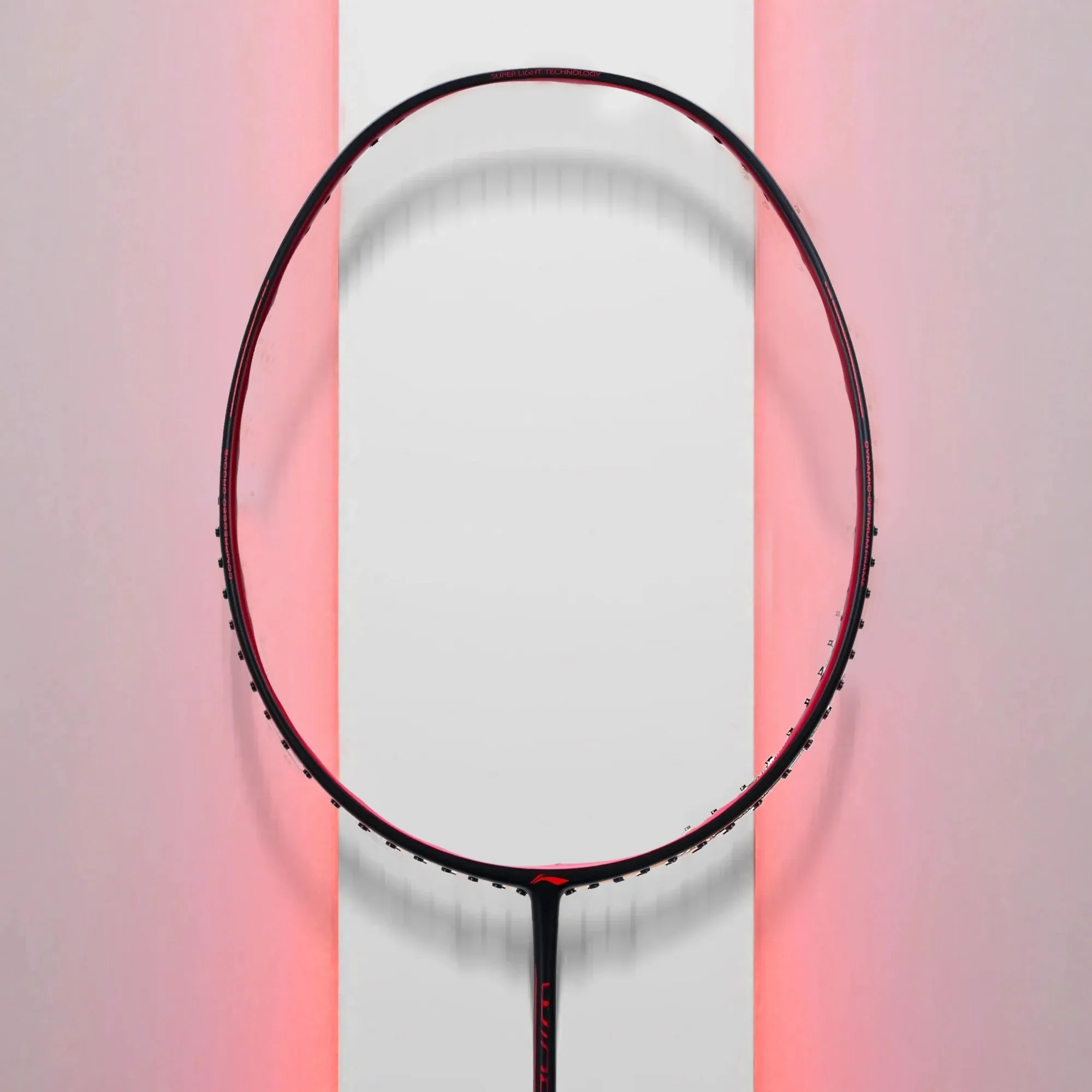 Li-Ning Wind Lite Stealth - Badminton Racket- Black/Red
