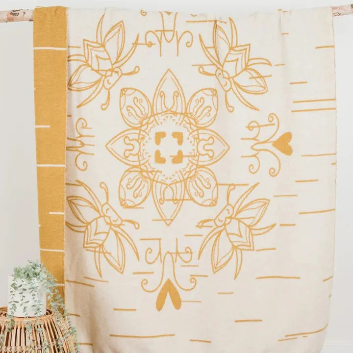 Miel Reversible Eco-Friendly Everyday Blanket - MINI TIPI