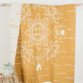 MINI TIPI Miel Reversible Everyday Blanket