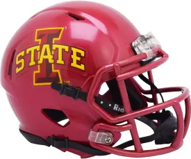 Riddell NCAA Iowa State Cyclones Speed Mini Football Helmet