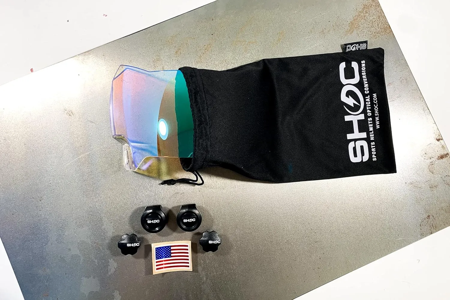 SHOC Zero G Plus Visor for Riddell SpeedFlex Football Helmets