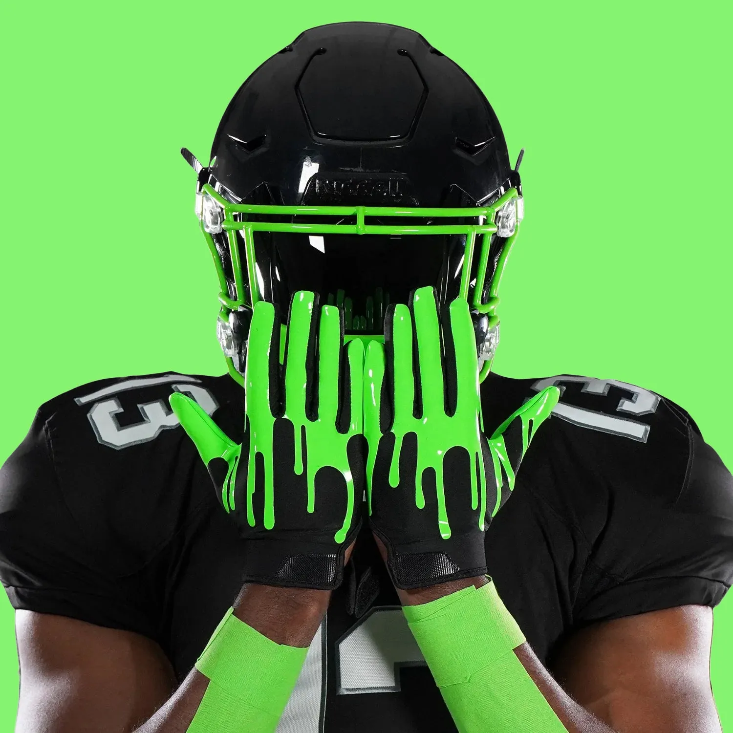 Slime Sticky Football Receiver Gloves