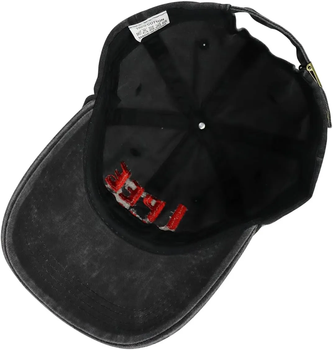 Trucker Hats for Men Women, Funny Gag Gifts Joke, Classic Adjustable Mesh Baseball Cap Snapback Hat Black