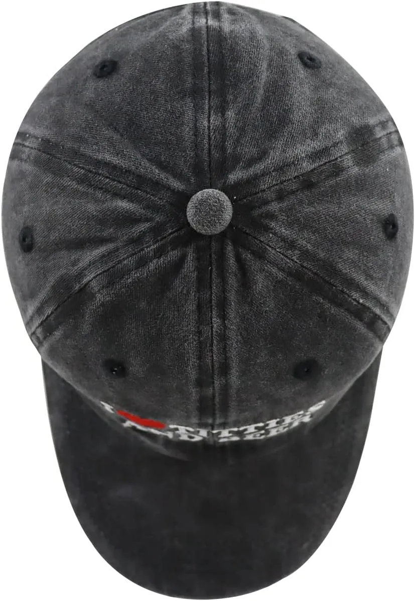 Trucker Hats for Men Women, Funny Gag Gifts Joke, Classic Adjustable Mesh Baseball Cap Snapback Hat Black