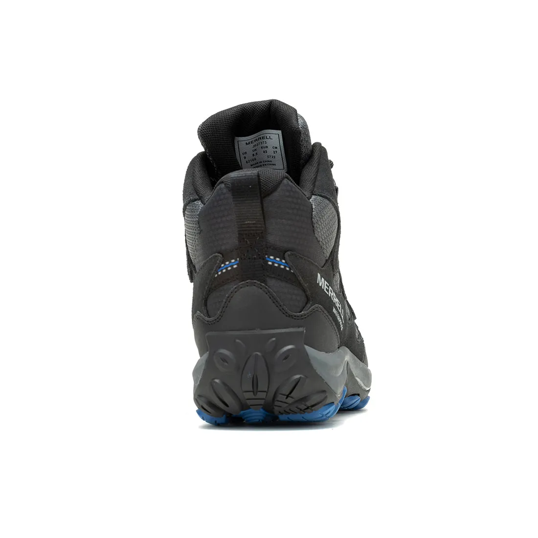 West Rim Mid Waterproof -Black/Blue Mens Hiking Shoes