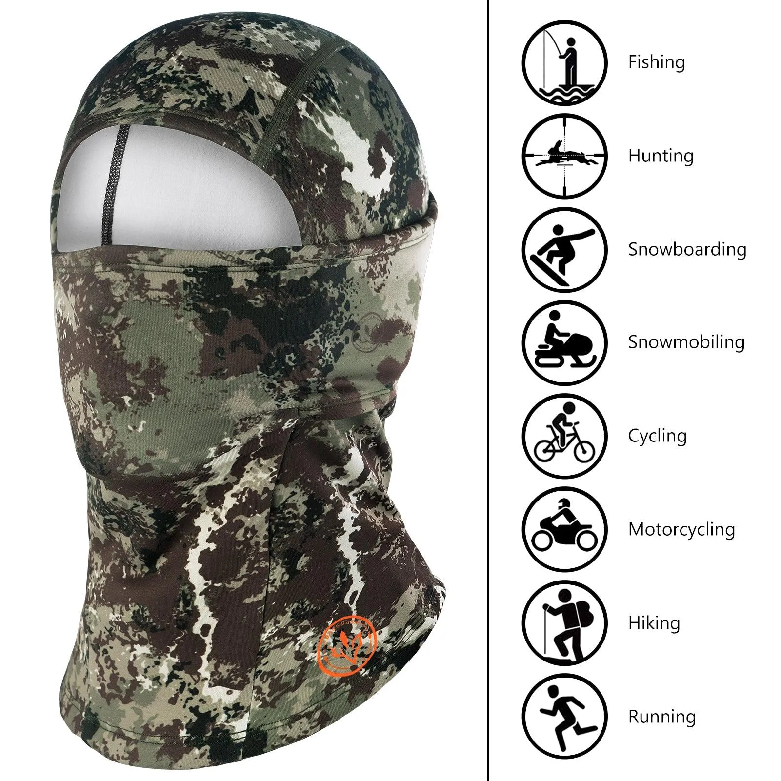 Winter Balaclava Fleece Ninja Hood Neck Warmer