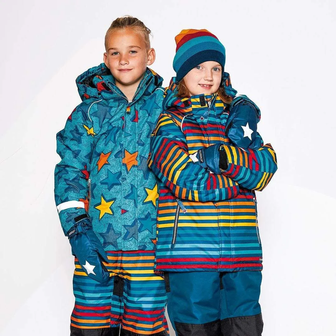 Winter Waterproof Insulated Jacket: Lagoon Star