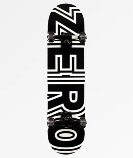Zero Bold Complete 7.25 Black/White Youth