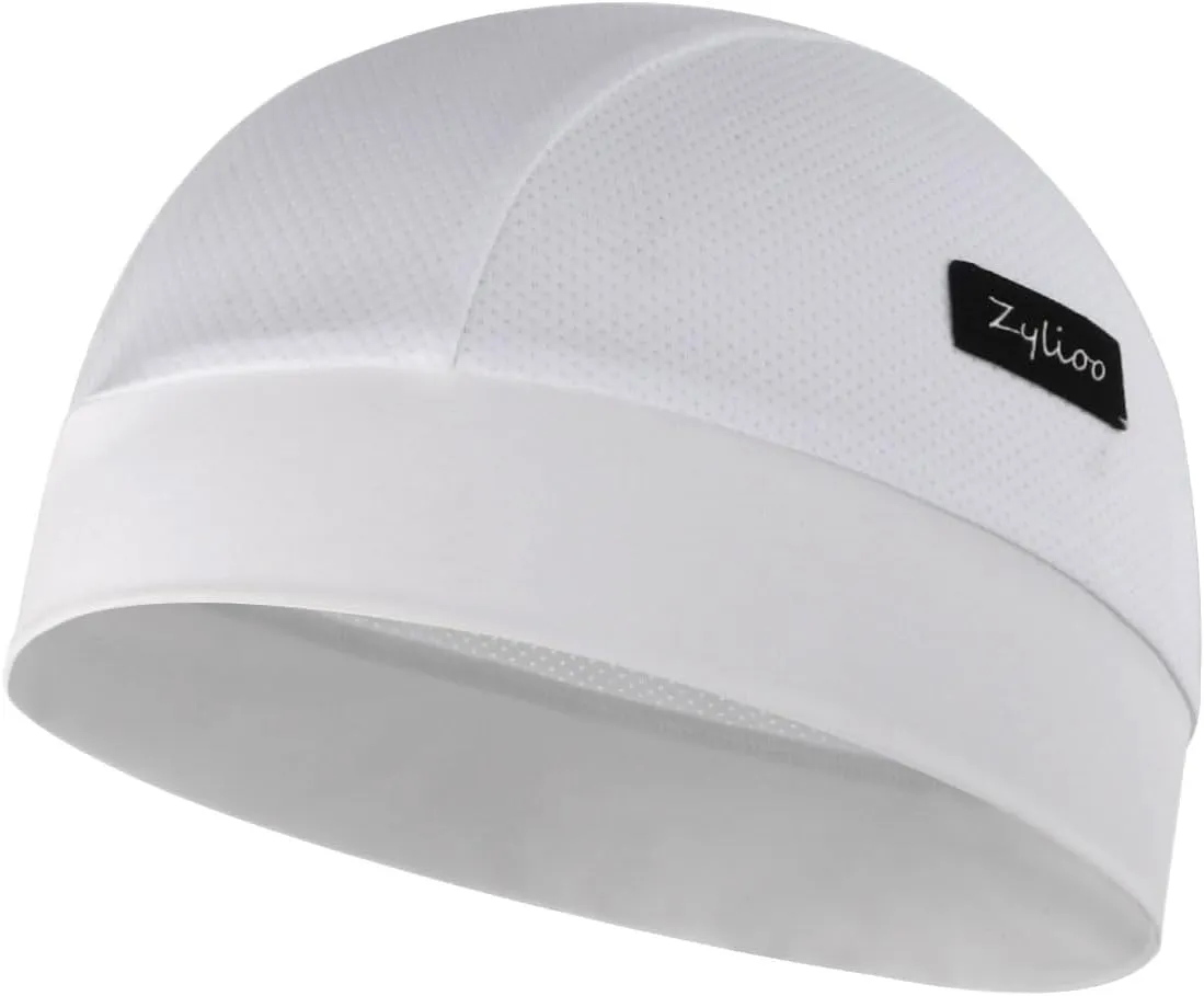 Zylioo XXL Oversize Cycling Skull Cap,Cooling Helmet Liner Sweat Liner, Sun Protection Running Bike Cap Lightweight